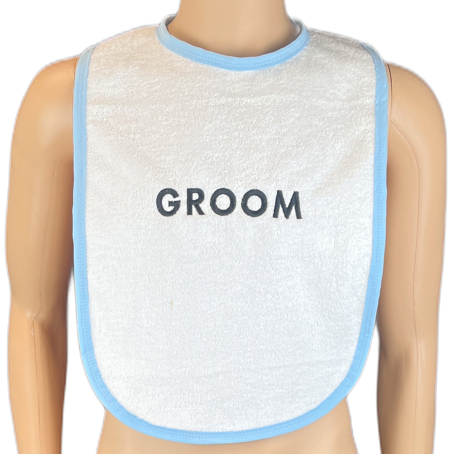Groom Adult Bib Save The Wedding Suit