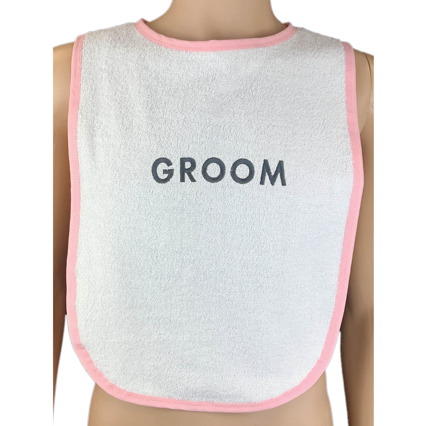 Groom Adult Bib Save The Wedding Suit