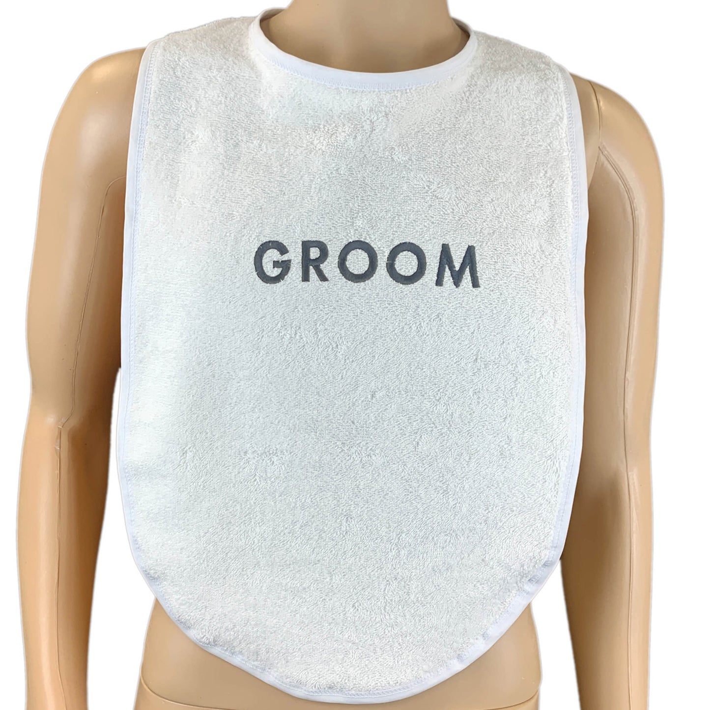 Groom Adult Bib Save The Wedding Suit