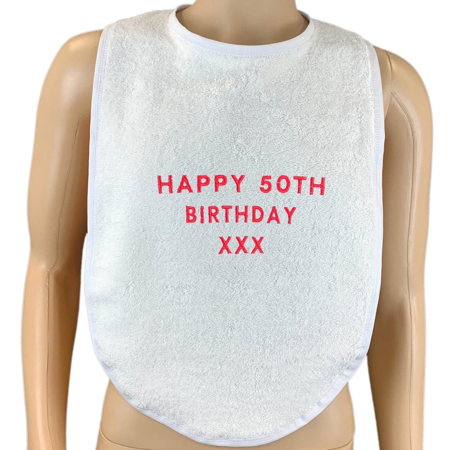 Personalised Adult Text Bib