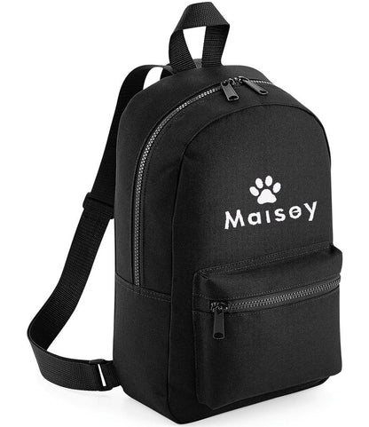 Personalised Dog Walkers Rucksack
