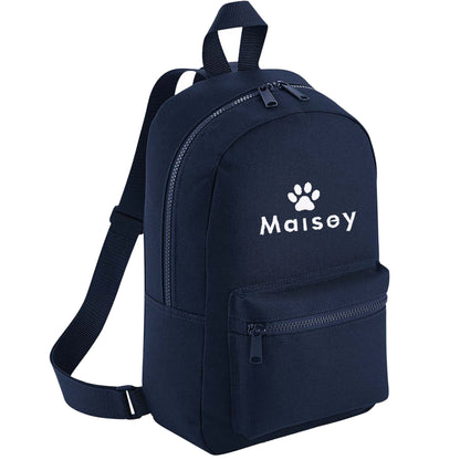 Personalised Dog Walkers Rucksack